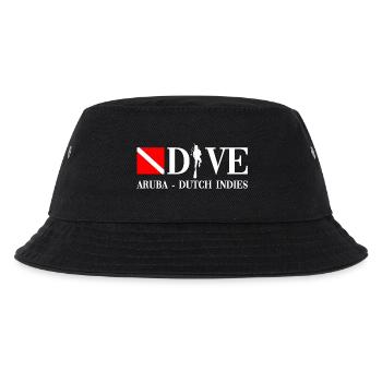 Dive - Aruba - West Indies - Caribbean - Diver - Kids’ Bucket Hat - black - Front
