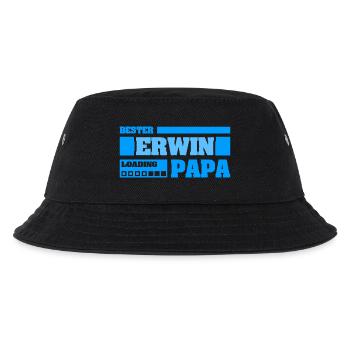 Erwin as a first name - Kids’ Bucket Hat - black - Front