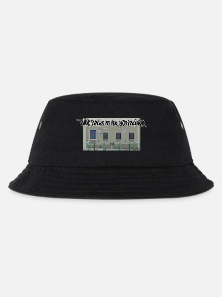 Giesing // Illustration - Kinder Bucket Hat - Schwarz