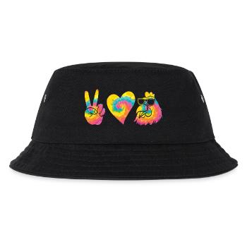 Chickens Hen - Kids’ Bucket Hat - black - Front