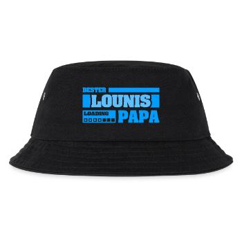 Lounis as a given name - Kids’ Bucket Hat - black - Front