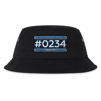Bochum Vorwahl - Kinder Bucket Hat - Schwarz - Vorne