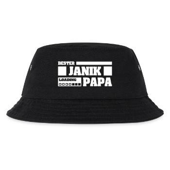 Janik as a first name - Kids’ Bucket Hat - black - Front