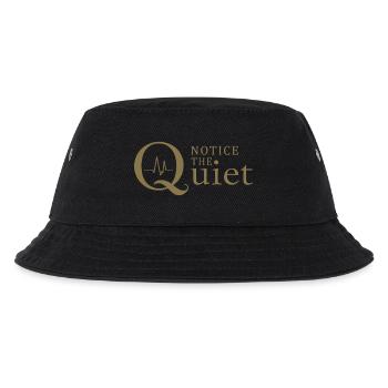 Notice the Quiet Mindfulness and Silence - Kids’ Bucket Hat - black - Front