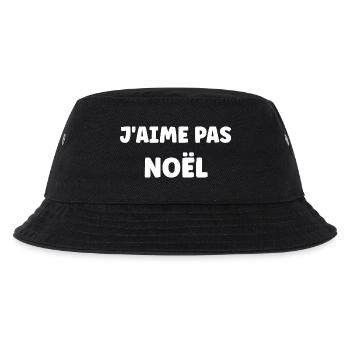 J'aime pas Noël - Bob Enfant - noir - Devant