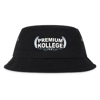 Premium Kollege - Lustiger Spruch - Kinder Bucket Hat - Schwarz - Vorne