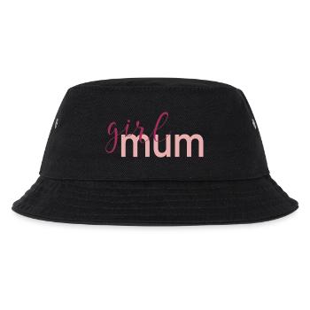 Muttertagsmädchen Mama - Kinder Bucket Hat - Schwarz - Vorne