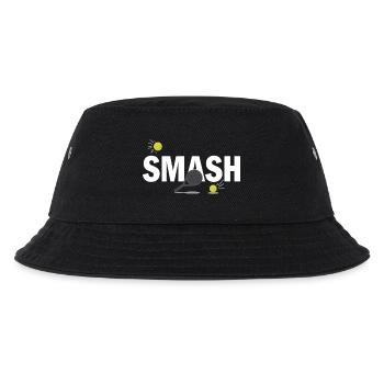 Look de terrain de sport de puissance Padel Smash - Bob Enfant - noir - Devant