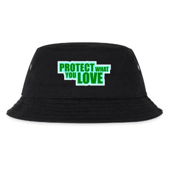 Déclaration de protection de la nature Protéger ce que vous aimez Logo de la Déclaration de Protection de la Nature - Bob Enfant - noir - Devant