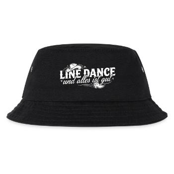 Line Dance Alles Ist Gut - Kinder Bucket Hat - Schwarz - Vorne