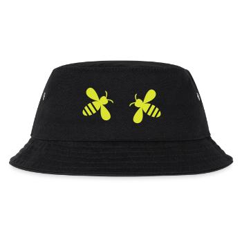 Neon Bee Duo - Kids’ Bucket Hat - black - Front