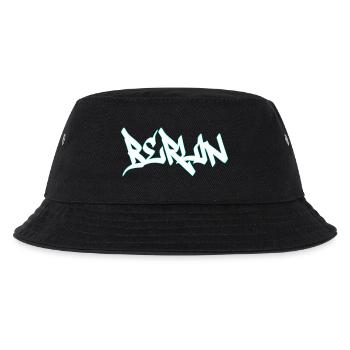 Berlin  - Kinder Bucket Hat - Schwarz - Vorne