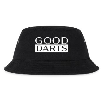 Dart-Good_Darts - Kinder Bucket Hat - Schwarz - Vorne