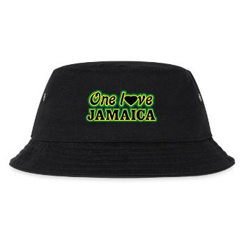 One l♥ve jamaica - Kinder Bucket Hat - Schwarz - Vorne