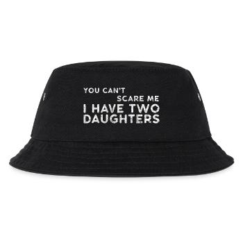 Daughter Father Gift Father's Day Funny - Kids’ Bucket Hat - black - Front