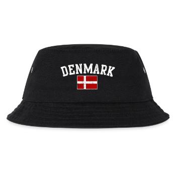 Typographie du drapeau arche du Danemark - Bob Enfant - noir - Devant