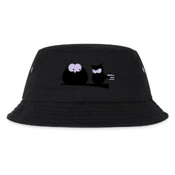 Mein Kuchen - Kinder Bucket Hat - Schwarz - Vorne