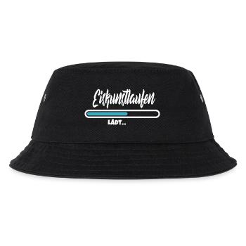 Eiskunstlaufen lädt bitte warten - Kinder Bucket Hat - Schwarz - Vorne