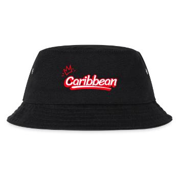 Caribbean in Red - Kids’ Bucket Hat - black - Front