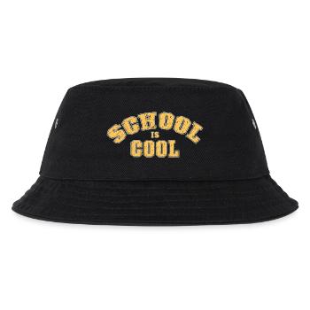 Schule ist cool - Kinder Bucket Hat - Schwarz - Vorne
