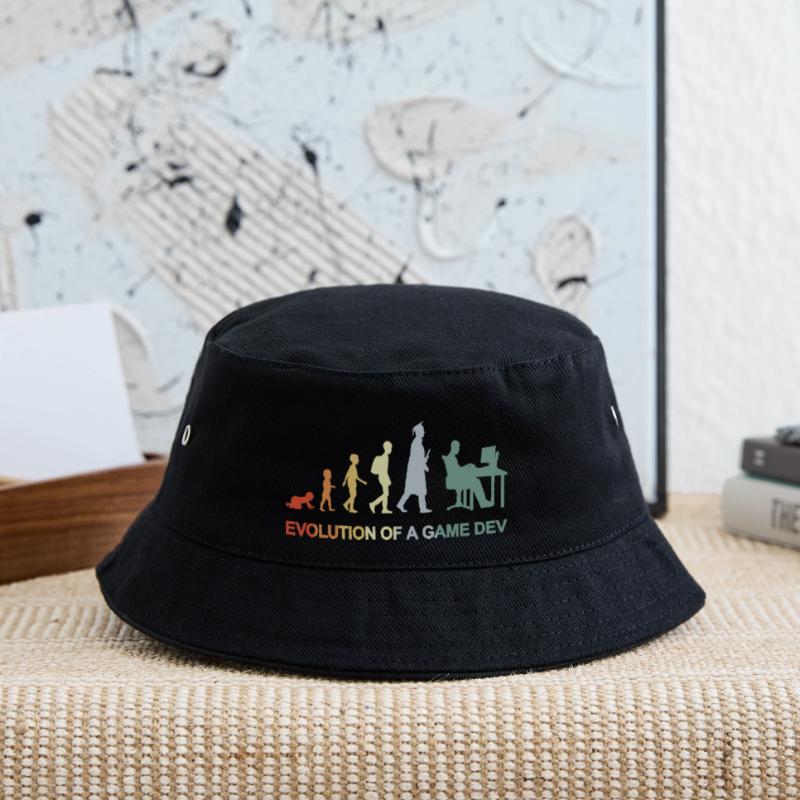 Game Dev Evolution Kinder Bucket Hat