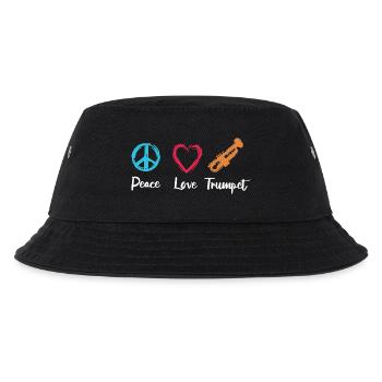 Trompette Paix Amour - Bob Enfant - noir - Devant