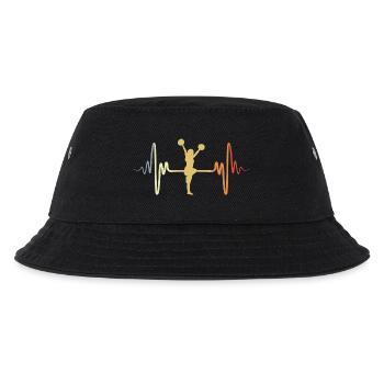 Vintage Cheerleader - Kinder Bucket Hat - Schwarz - Vorne