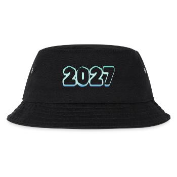 2027 - Kinder Bucket Hat - Schwarz - Vorne