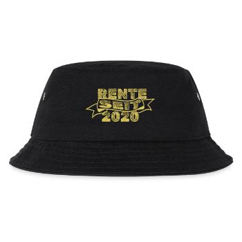 Rente 2020 - Kinder Bucket Hat - Schwarz - Vorne