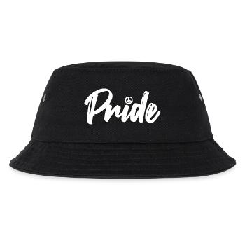 Pride Peace - Kinder Bucket Hat - Schwarz - Vorne