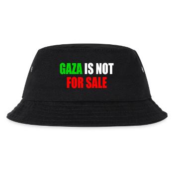gaza is not for sale - Kids’ Bucket Hat - black - Front