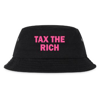 Tax the rich - Kinder Bucket Hat - Schwarz - Vorne