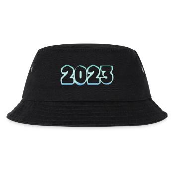 Eisblock 2023 - Kinder Bucket Hat - Schwarz - Vorne