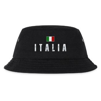 Drapeau italien, fierté italienne - Bob Enfant - noir - Devant
