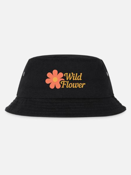Illustration de fleurs sauvages pour les amoureux de la nature - Bob Enfant - noir