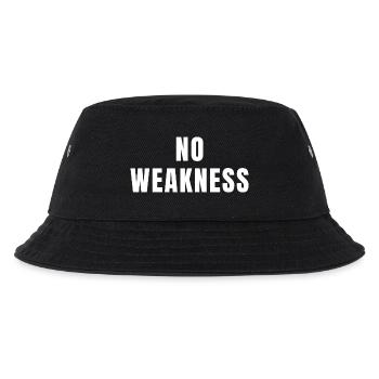 No Weakness Strength Power Mindset Success Growth - Kids’ Bucket Hat - black - Front