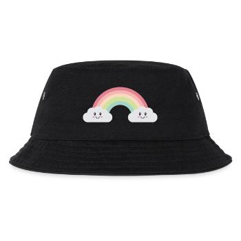 Nuages arc-en-ciel - Bob Enfant - noir - Devant