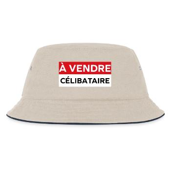 célibataire - Bob Enfant - blanc cassé/bleu marine - Devant