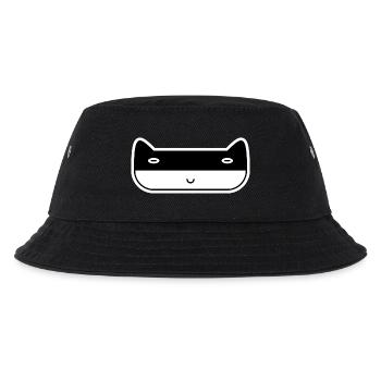 Cat Thug - Kids’ Bucket Hat - black - Front