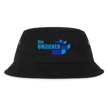 Umzugsteam "Die Umzieher" - Kinder Bucket Hat - Schwarz - Vorne