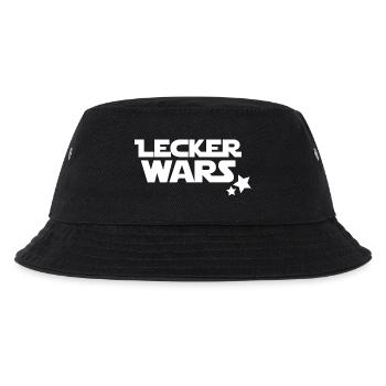 lecker wars - Kinder Bucket Hat - Schwarz - Vorne