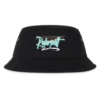 Ruhrpott - Kinder Bucket Hat - Schwarz - Vorne