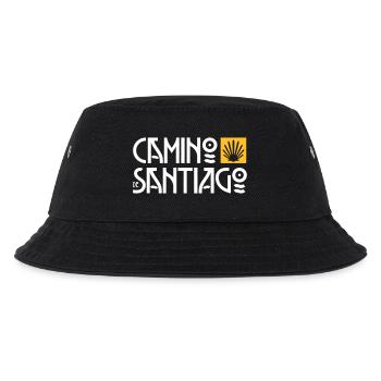 Camino de Santiago | Chemin de Saint-Jacques | Art Deco Typo - Bob Enfant - noir - Devant