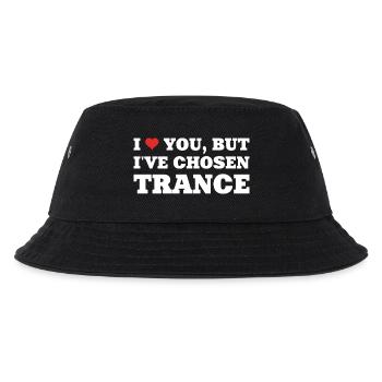 I Love You But I've Chosen Trance! - Rave Shirt - Kids’ Bucket Hat - black - Front