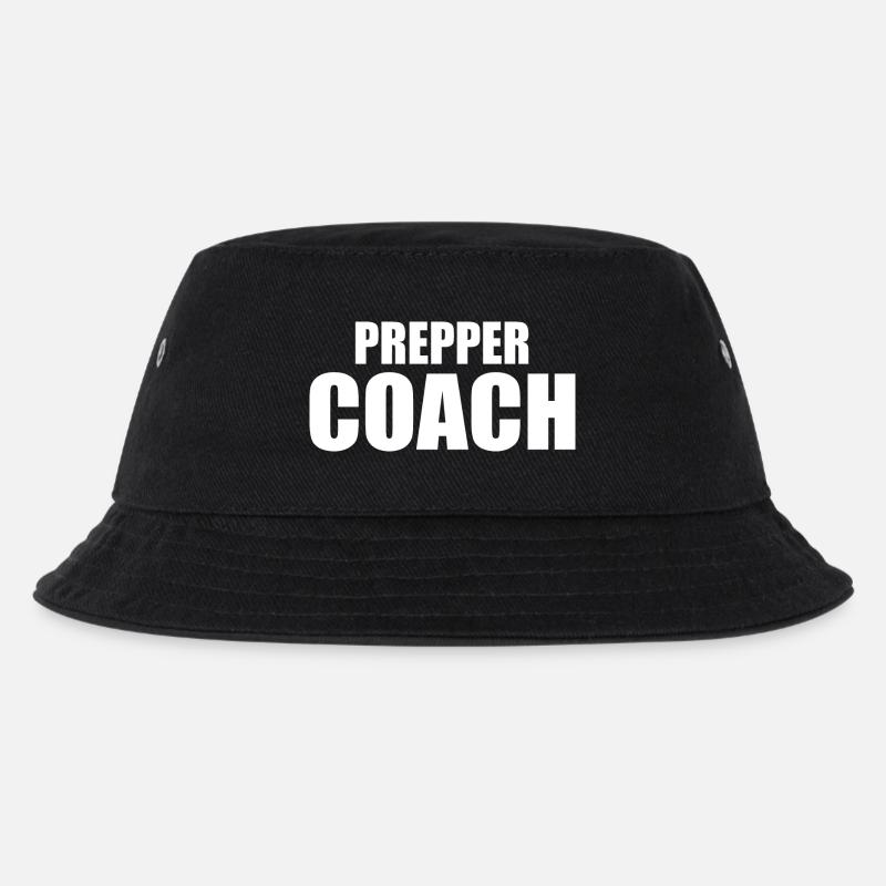 Prepper - Kinder Bucket Hat - Schwarz