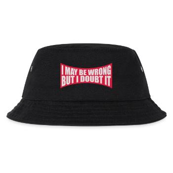 I may be wrong - Kids’ Bucket Hat - black - Front