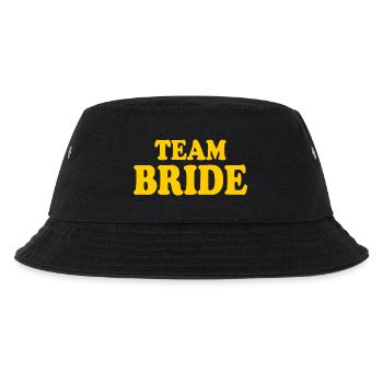 Team bride - Kinder Bucket Hat - Schwarz - Vorne