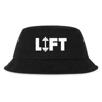 Lift Deadlifting Weightlifting Weightlift Weight - Kids’ Bucket Hat - black - Front