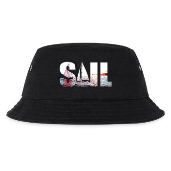 SAIL - Kids’ Bucket Hat - black - Front