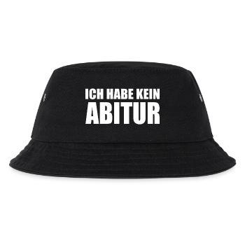Ich habe kein abitur - Kinder Bucket Hat - Schwarz - Vorne